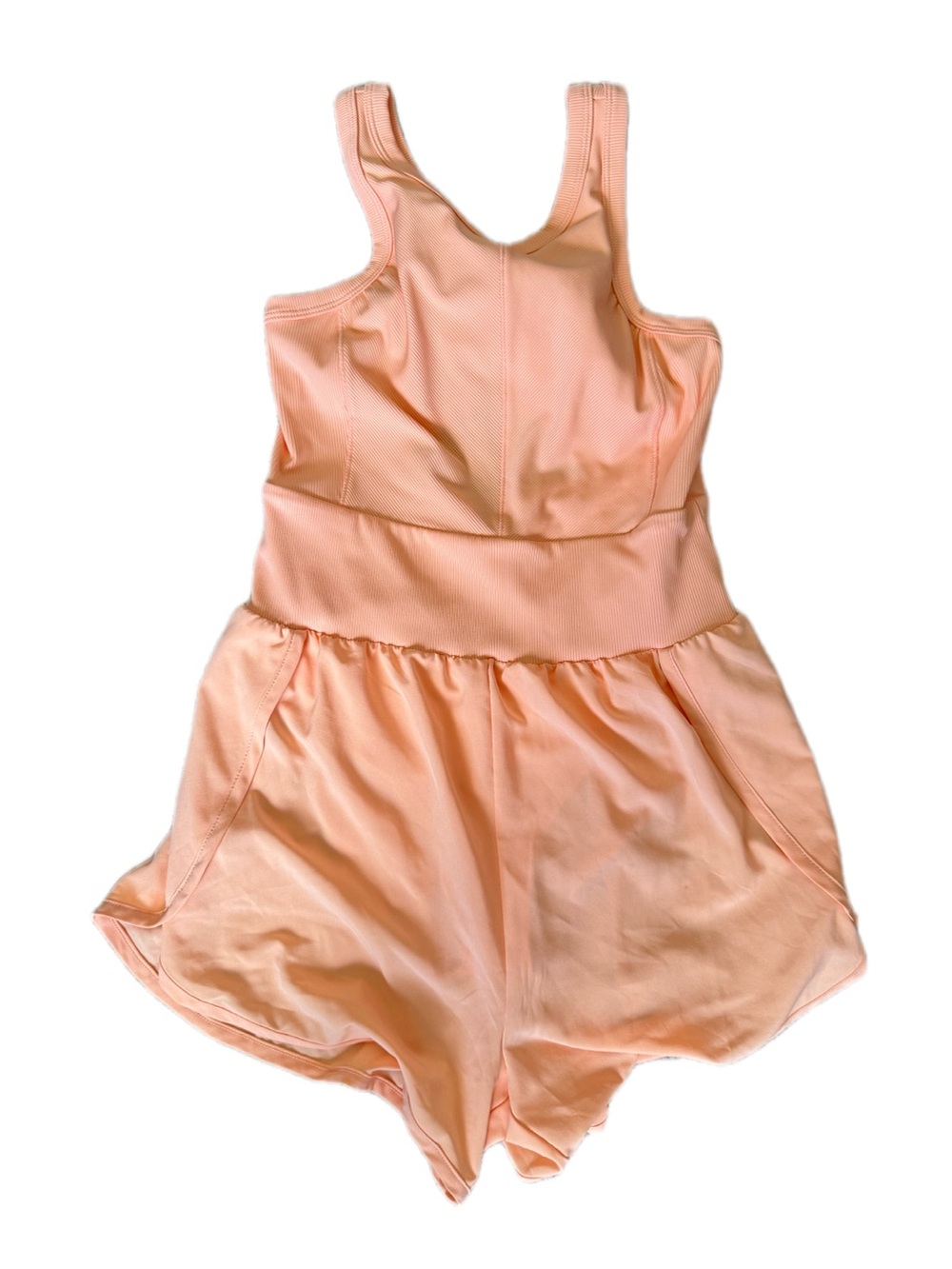 Zella Girls Peach Sleeveless Romper